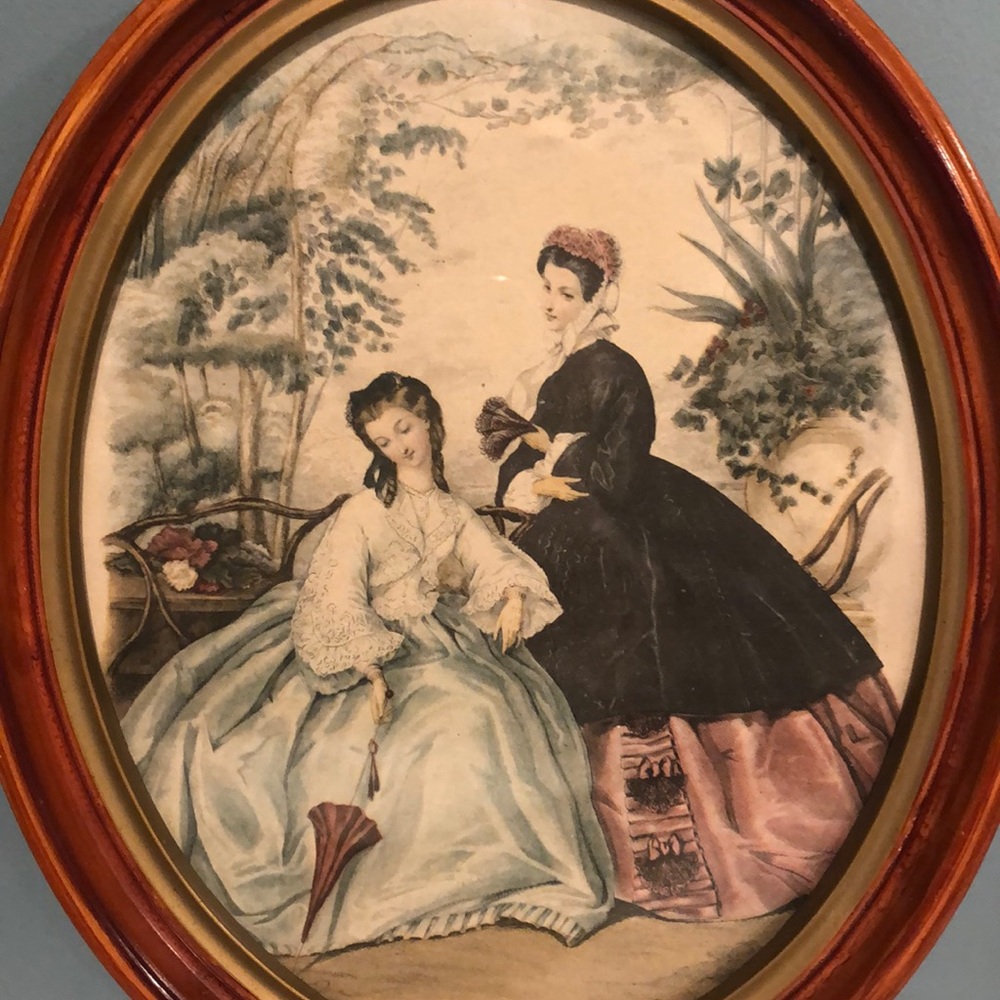 ⚜️VINTAGE LA MODE ILLUSTREE FRENCH FASHION PRINT